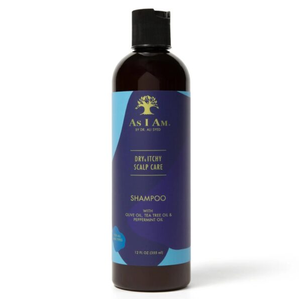 AS I AM Dry and Itchy Tea Tree Oil Champú 355ml